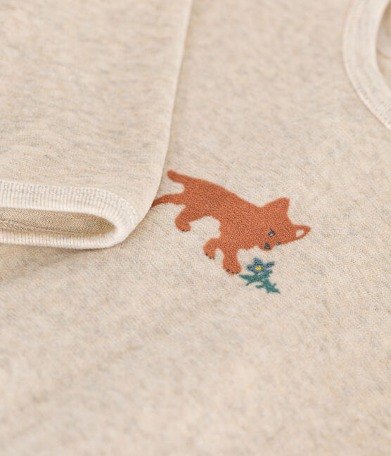 Pyjama en velours bébé