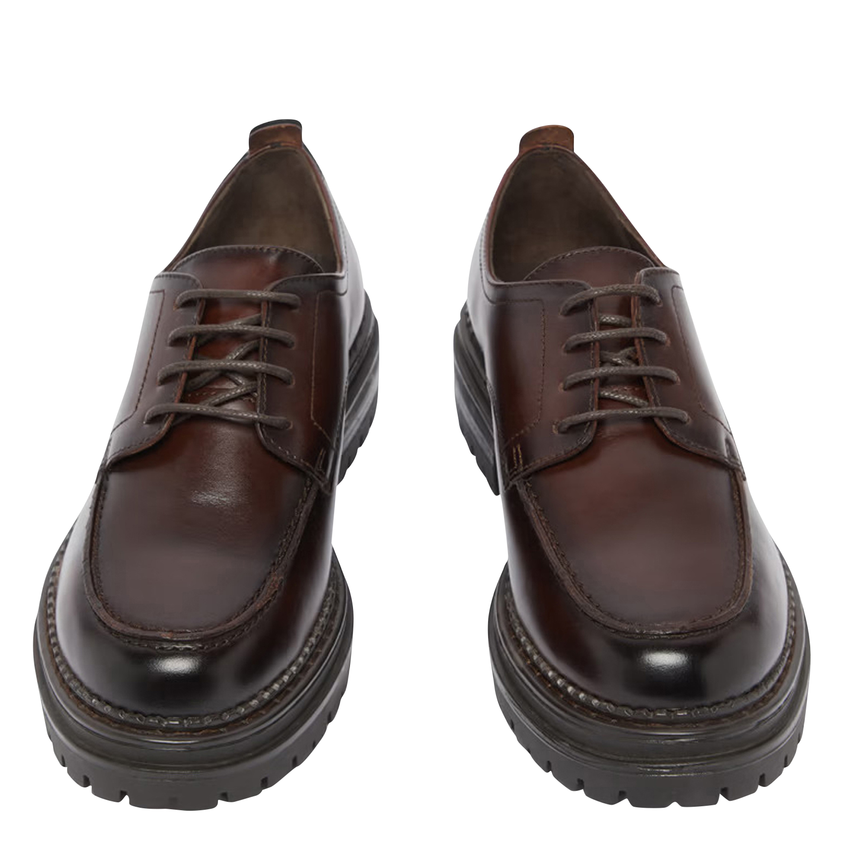 ADALOU - Derbies en cuir | Marron