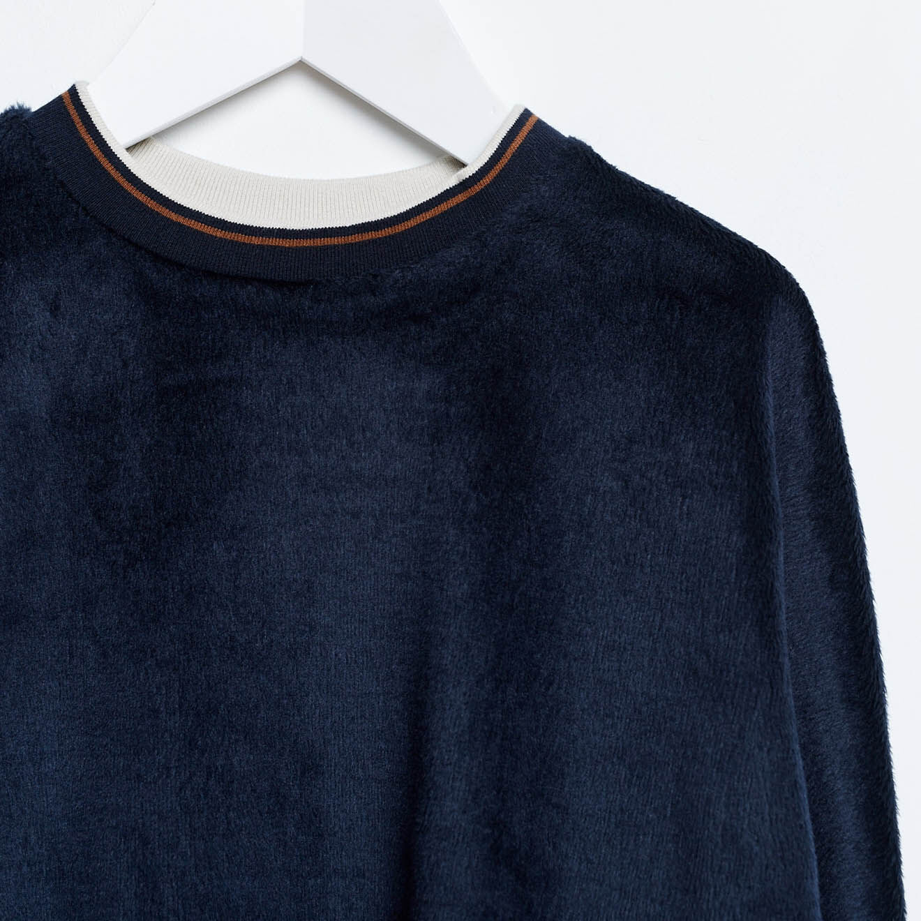Bellerose Sweat Astin bleu marine