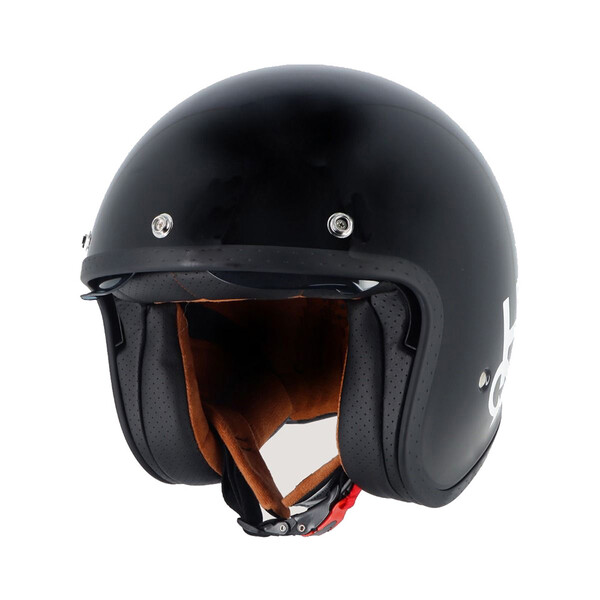 Helstons - Casque Logo Noir / Blanc