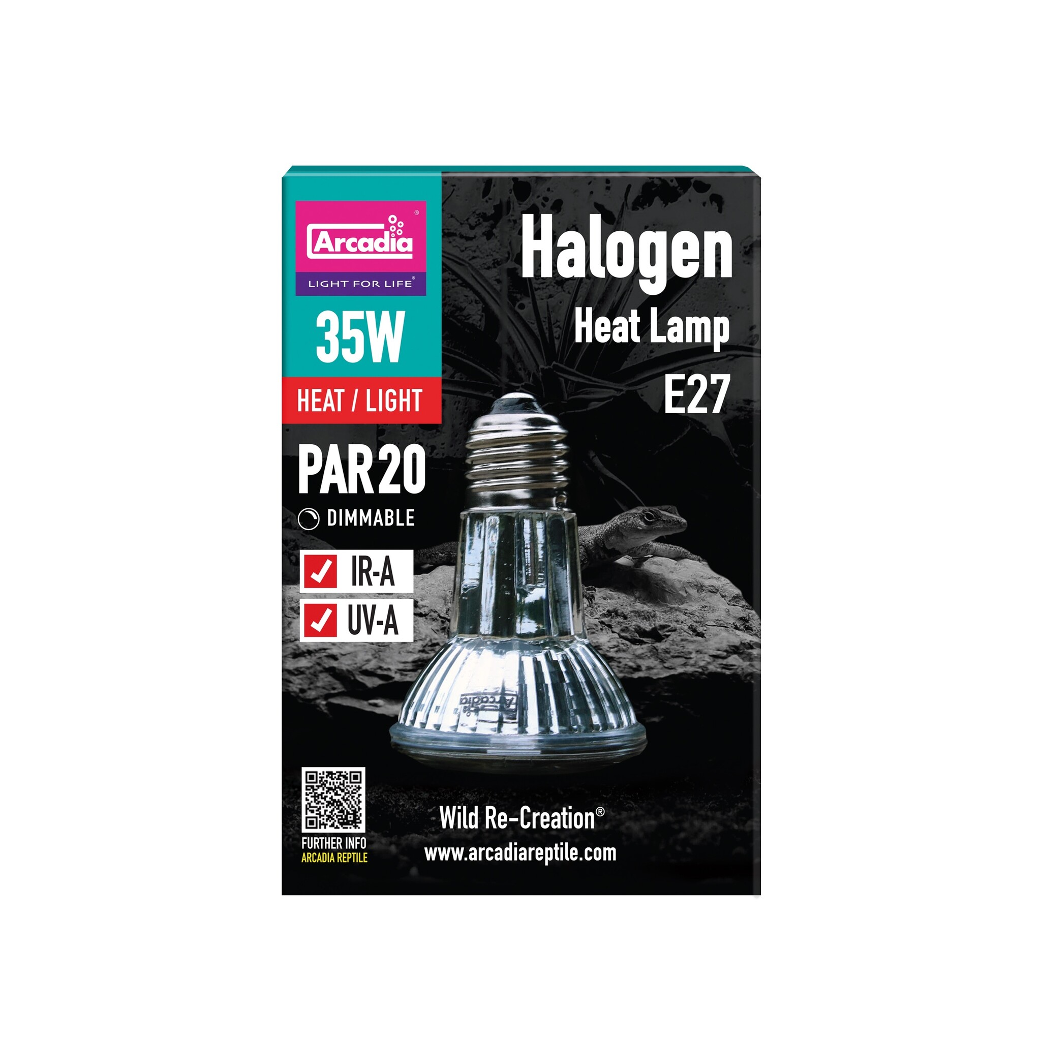 Arcadia Halogeen Basking Spot Warmtelamp E27 35W