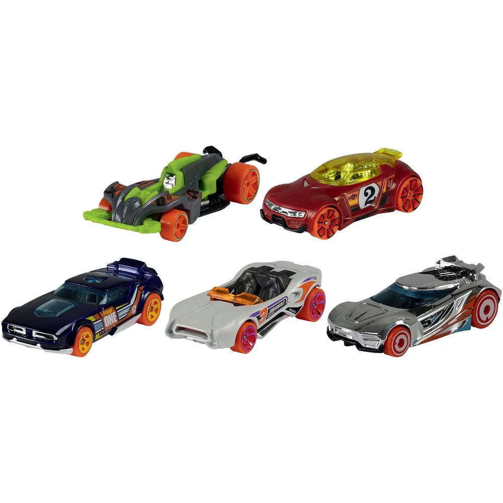 HOT WHEELS - COFFRET 5 VOITURES 1:64