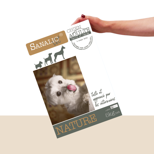 Aliment naturel pour chien adulte Sanalio