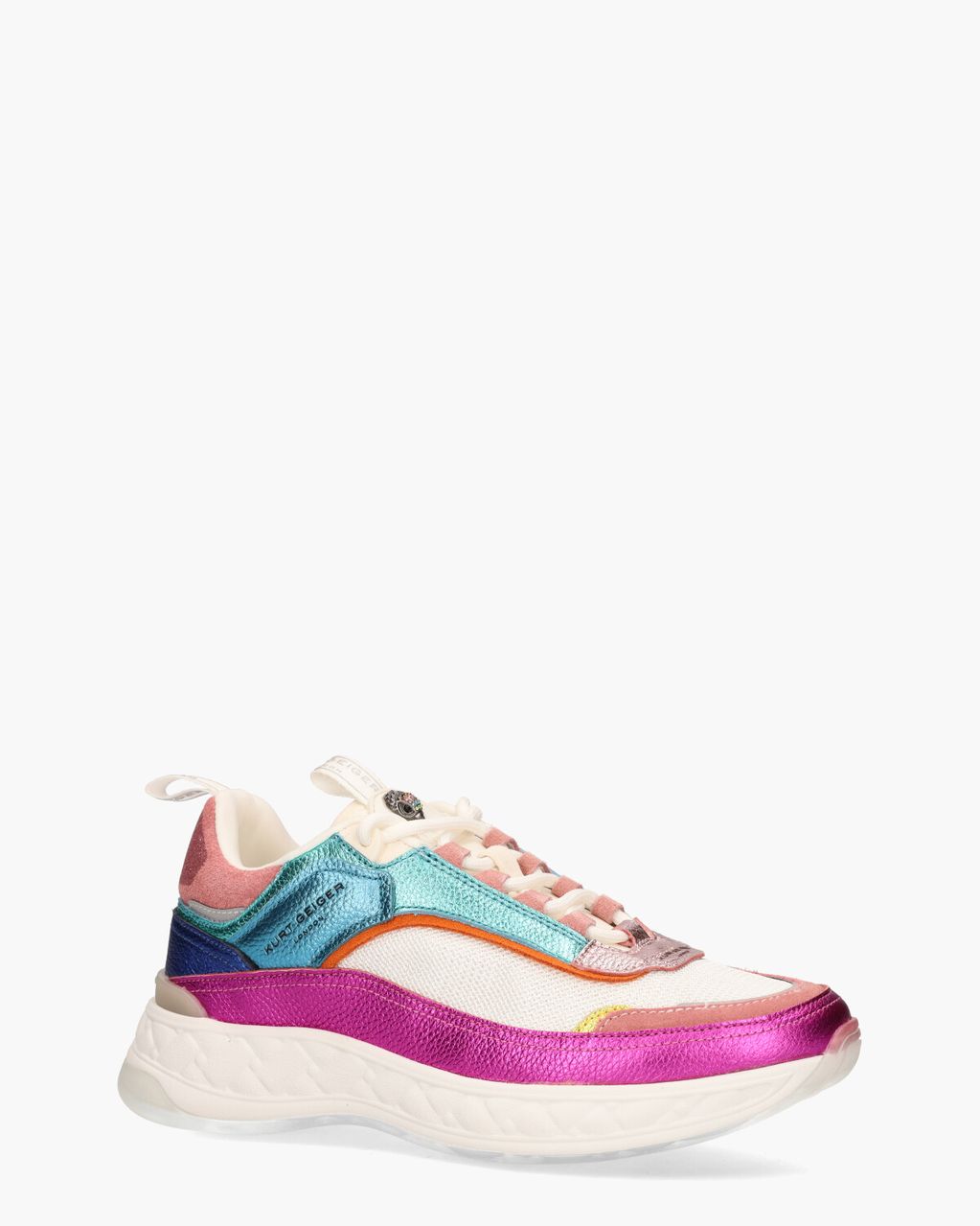 Kurt Geiger Kensington Sneaker Wit/Multicolor Damessneakers