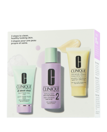 Clinique 3-Phasen-Systempflege Mini Kit Skin Type 2 60ml-30ml-30ml