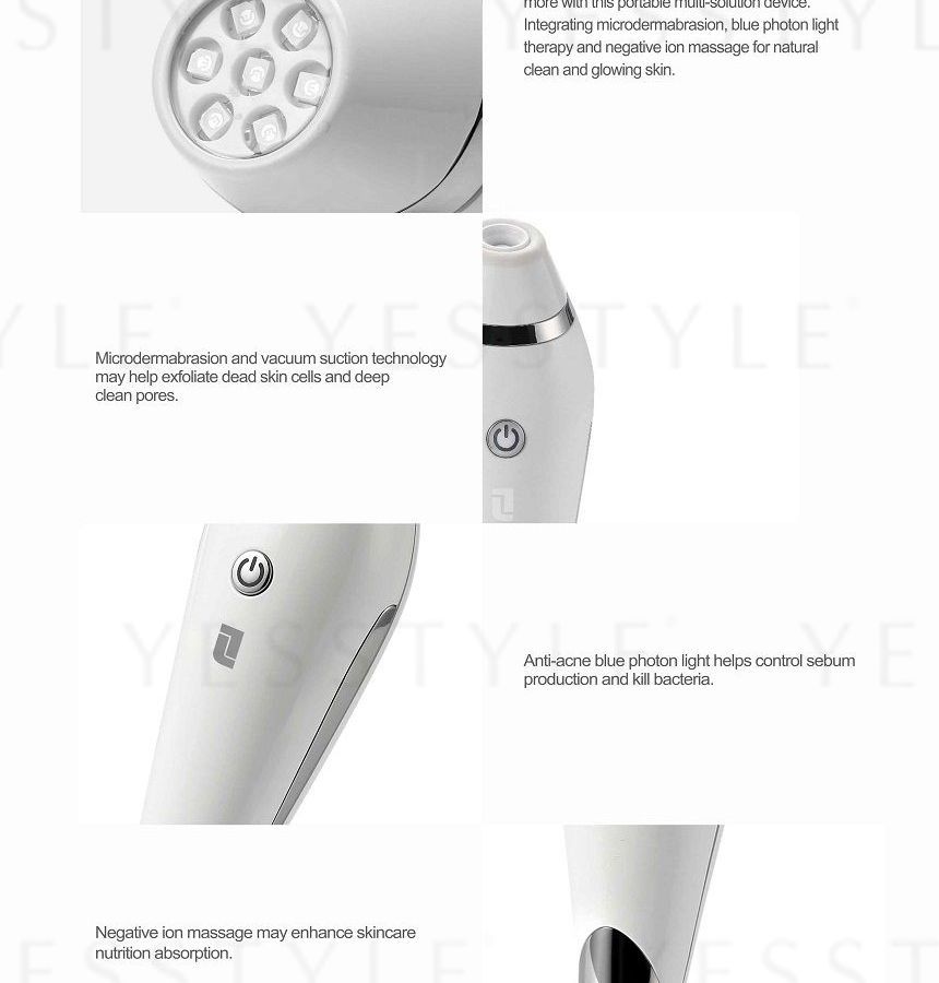 LIFETRONS - Microdermabrasie Gezichtsbehandeling met Anti-Acne & Huidvernieuwende Technologie