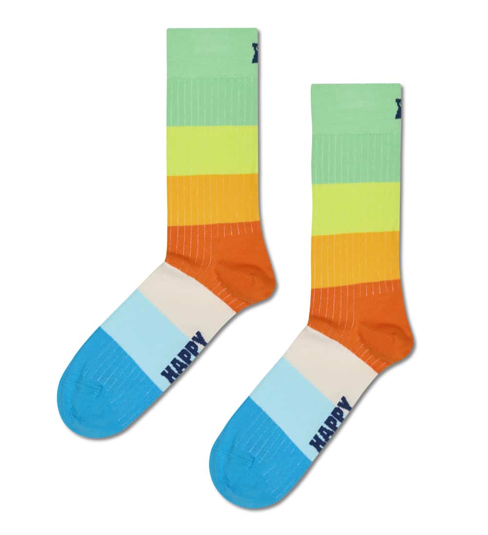 Happy Socks Chunky Stripe 2 Sock Socken in Mehrfarbig