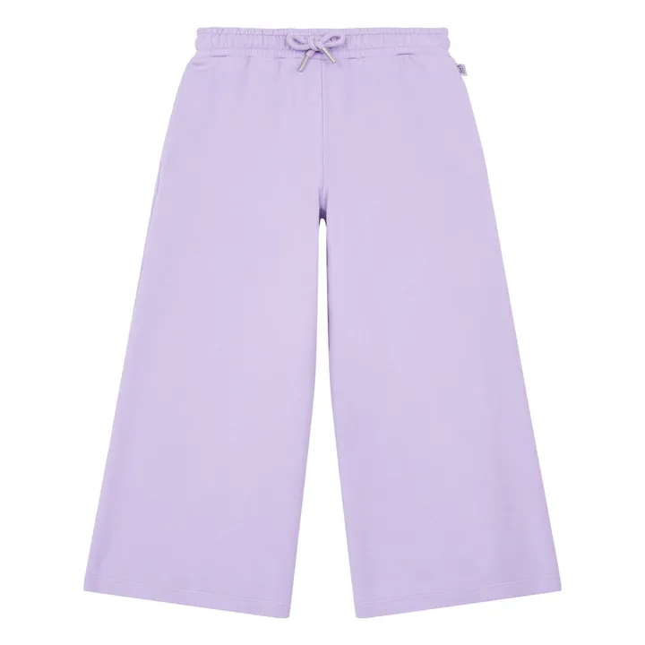 SMALLABLE BASICS Jogger Large Coton Bio - Mona | Lilas