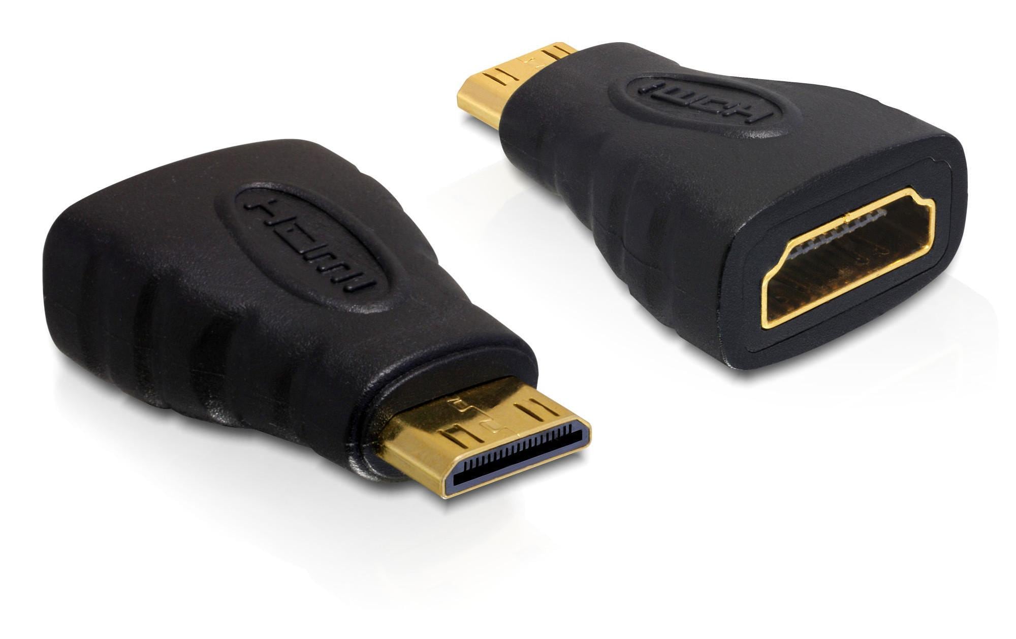 Konverter Mini-HDMI – HDMI SchwarzHDMI Adapter