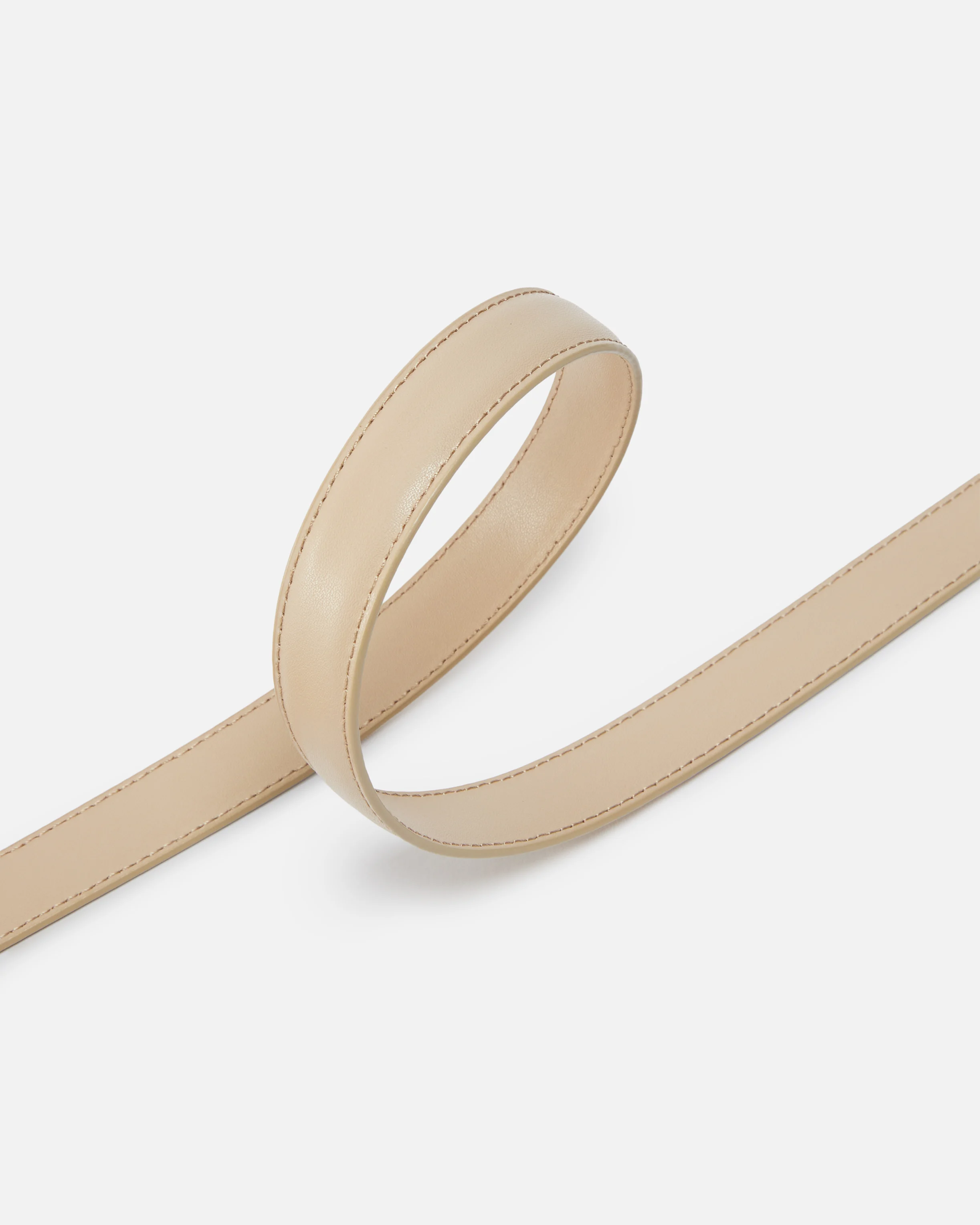 Fine ceinture love birds | Marron