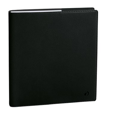 Agenda Toscana Executif avec répertoire - 1 semaine sur 2 pages - 16 x 16 cm - noir - Quo Vadis