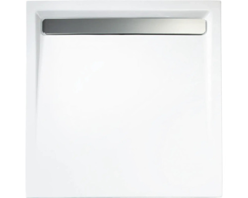Complete douchebakset SCHULTE Extra-vlak 100 x 100 x 2,5 cm alpinewit glad D202057 04 41