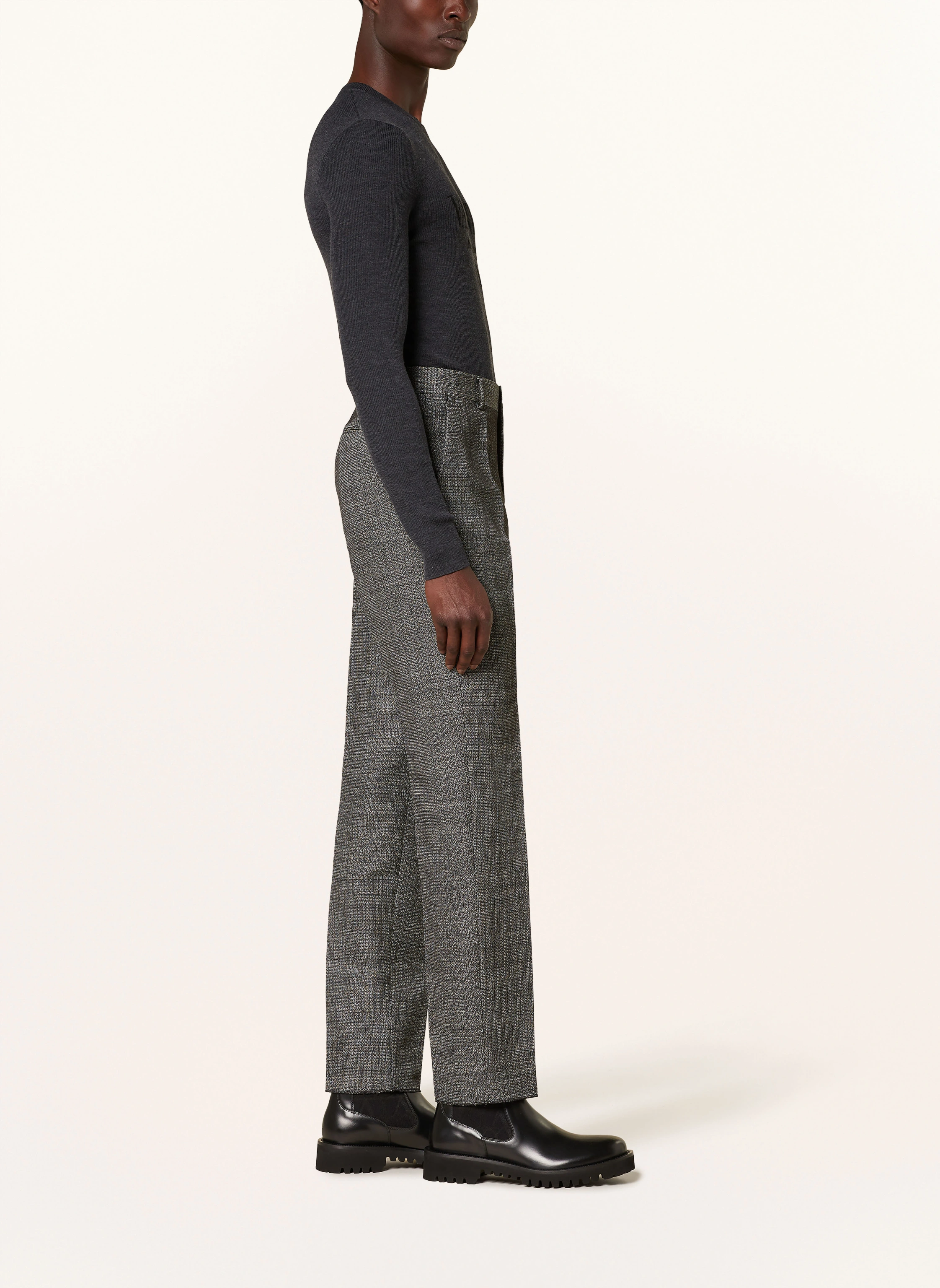 VALENTINO Anzughose Slim Fit aus Tweed