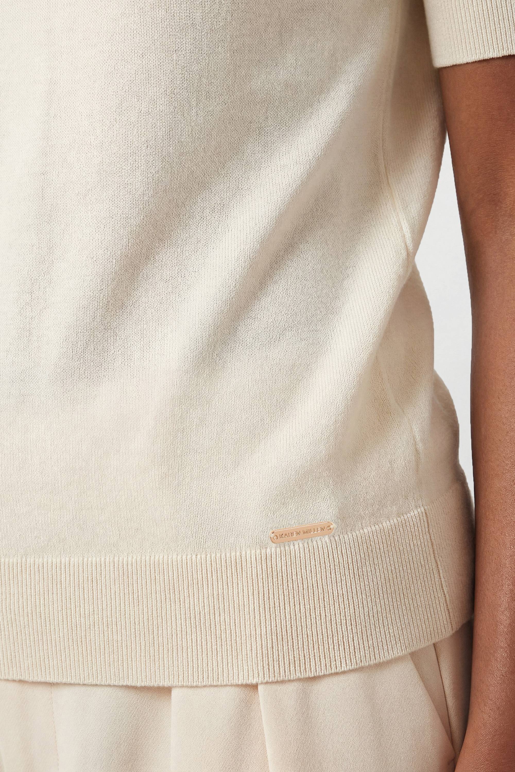 KarenMillen Polo À Col En Mélange De Viscose Forever
