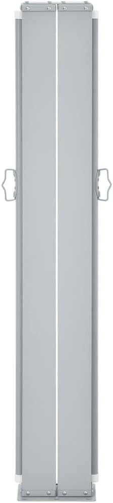 windschermen uittrekbaar - vidaXL Retractable Side Awning Black 39.4