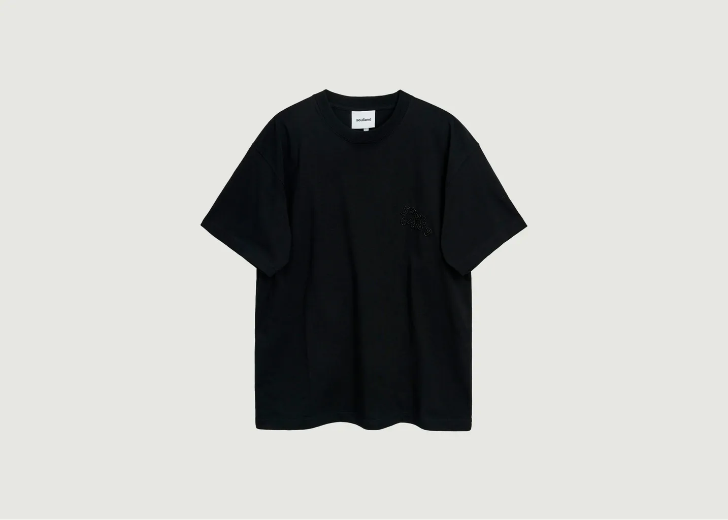 T-shirt Kai Beaded logo soulland