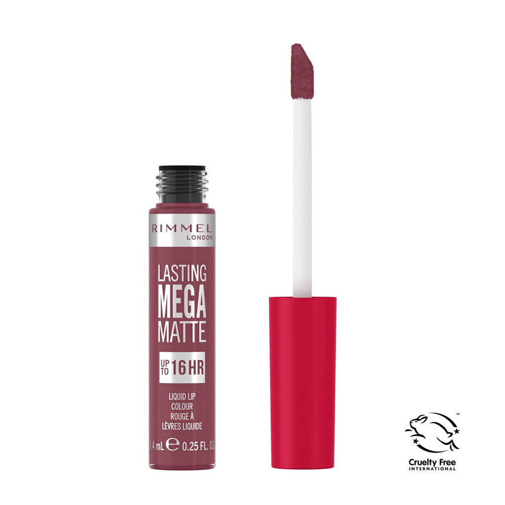 Rommel Londen Lasting mega Matte liquid lipLasting Mega Matte Liquid Lip lipgloss - 900 Ravishing Rose