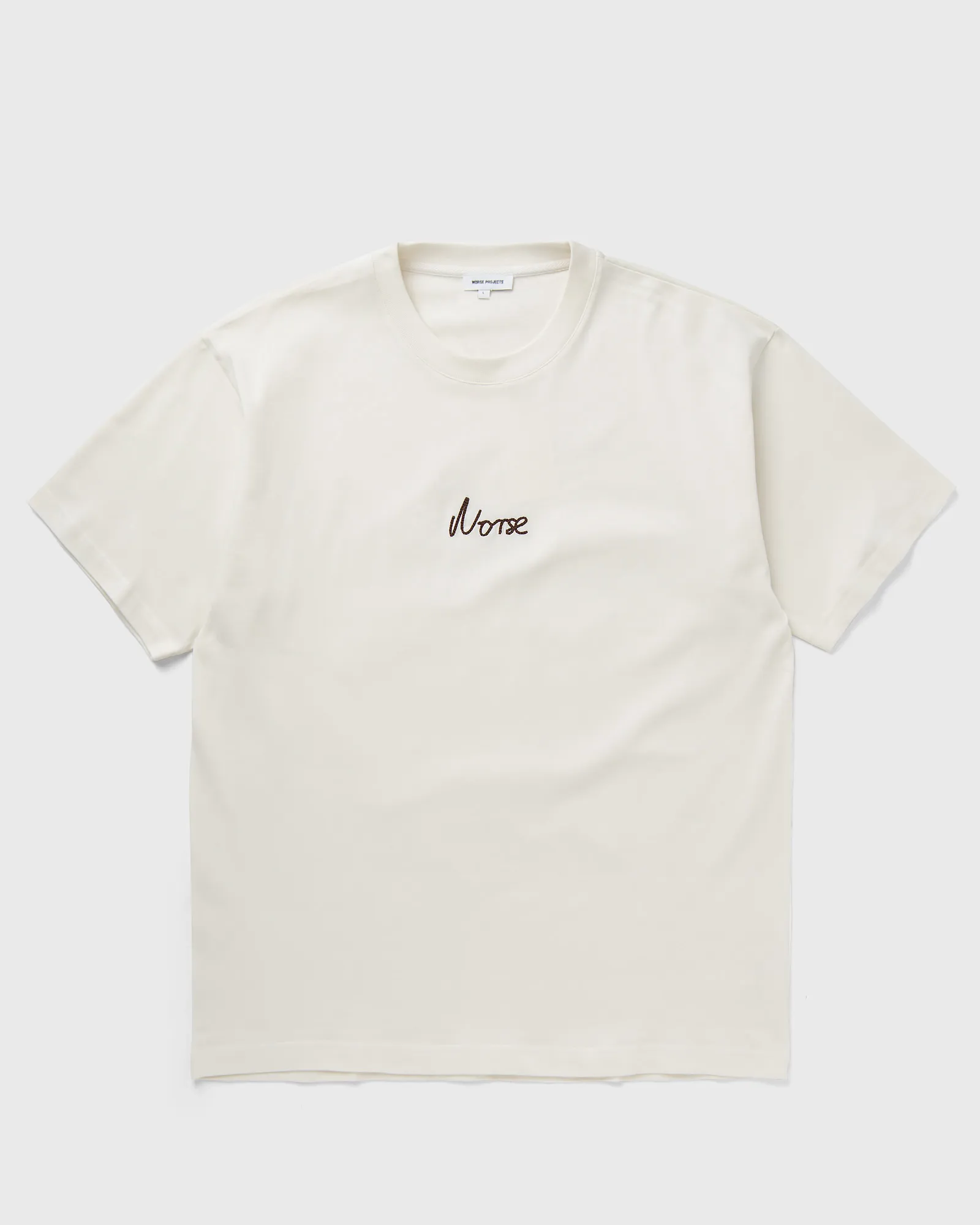 Norse Projects Johannes Organic Chain Stitch Logo T-shirt