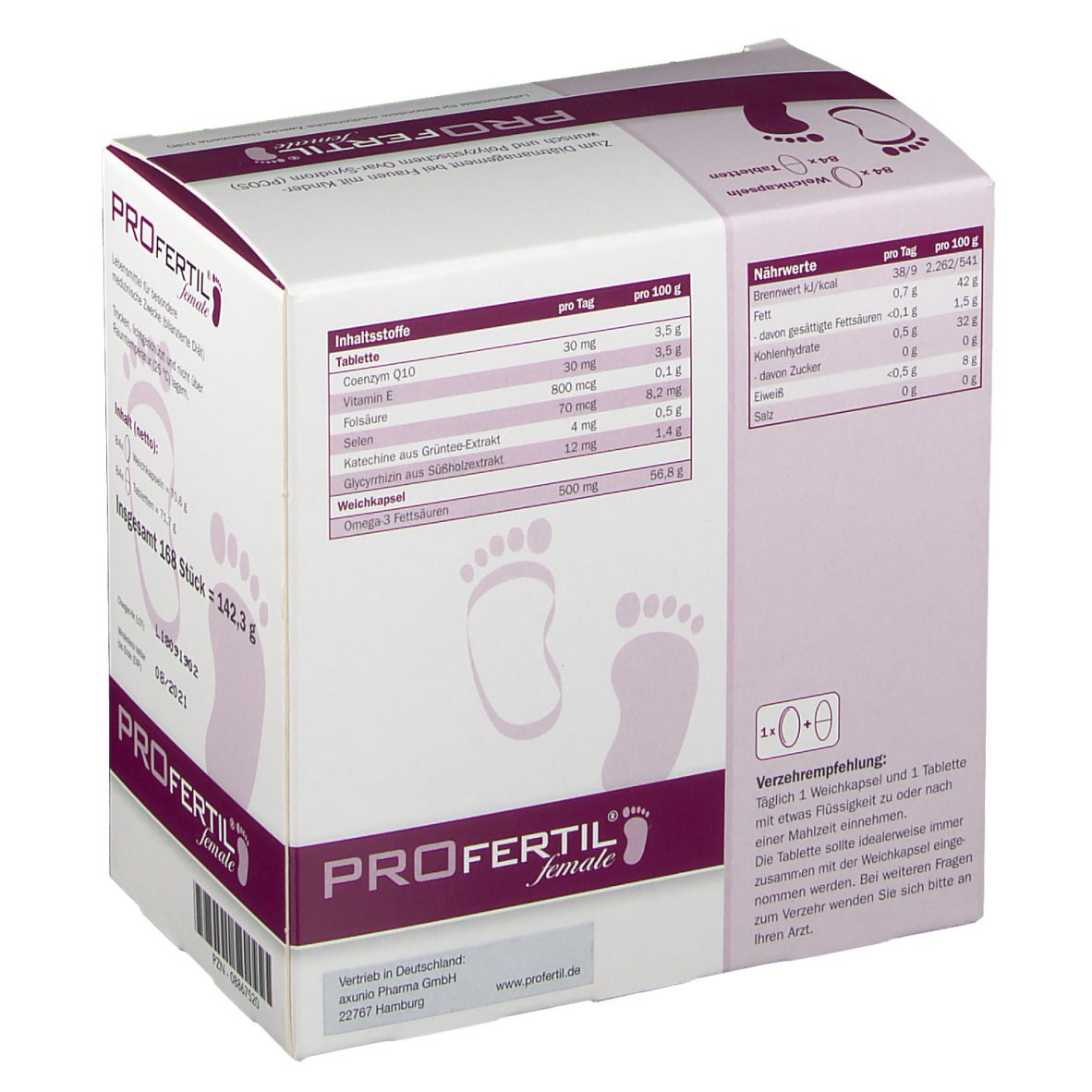 PROfertil® female Dreimonatspackung