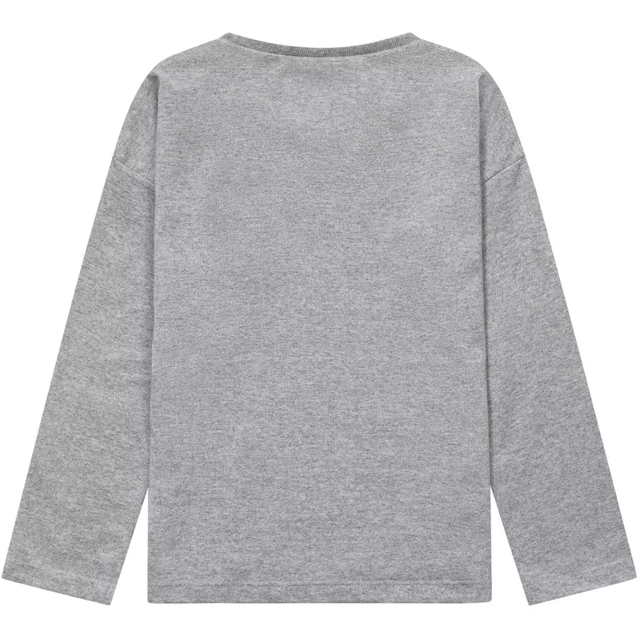 MINOTI 3er-Pack Longsleeves Grau