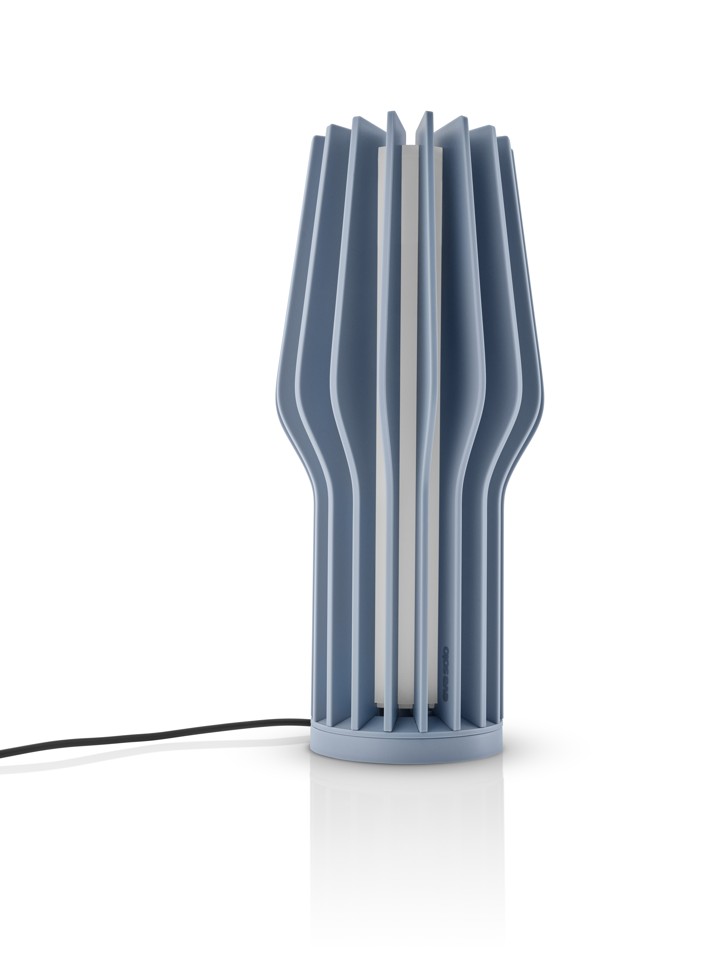 Eva Solo - Radiant LED lampe med batteri, 25 cm -Støvet blå