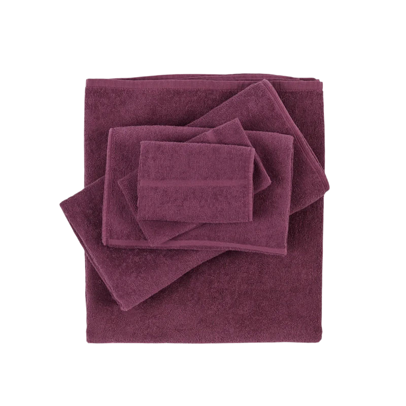 Tilda Waschlappen plum 30x30 cm