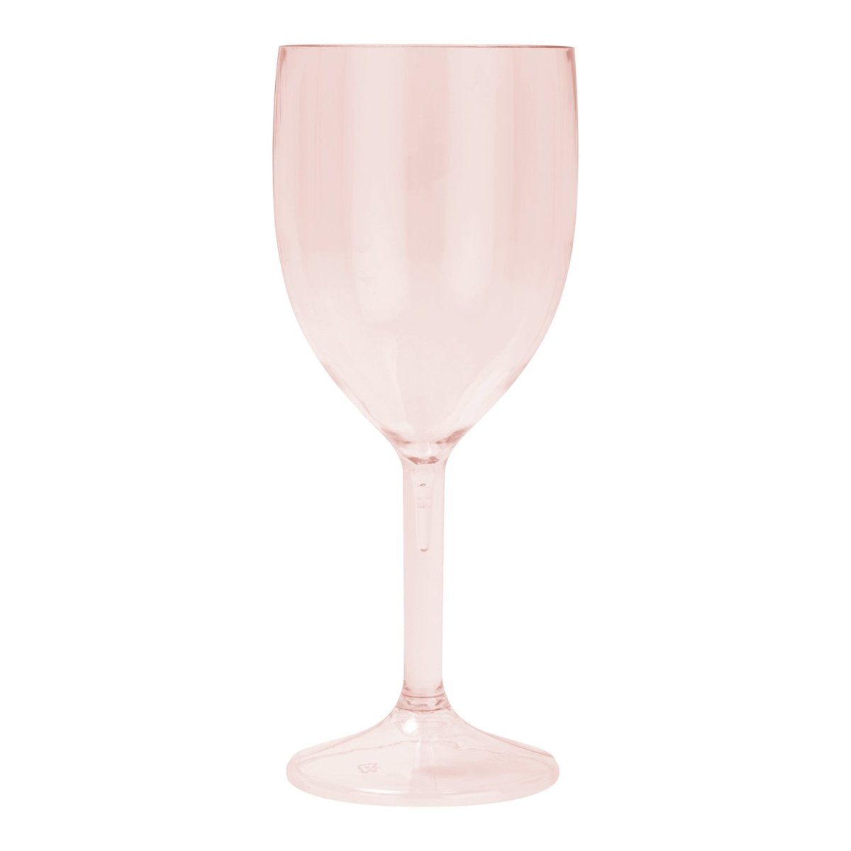 Rose Gouden Wijnglas Plastic 300ml 2st