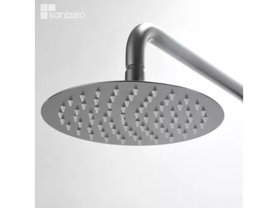 Colonne de Douche anti-calcaire Black Gun Métal DELOS BDD055/BGM
