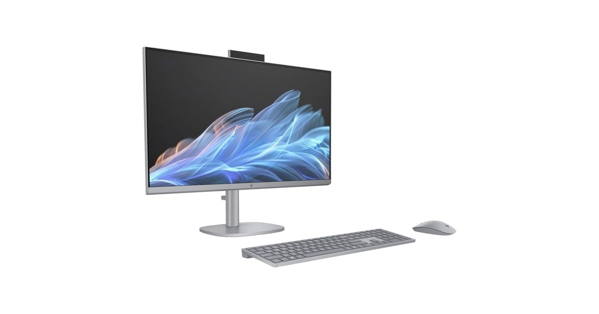 HPOmniStudio X 27-cs0090nd (AM3L5EA) all-in-one pc  (Zilver | Core Ultra 7 155H | Arc Graphics | 32 GB | 1 TB SSD)