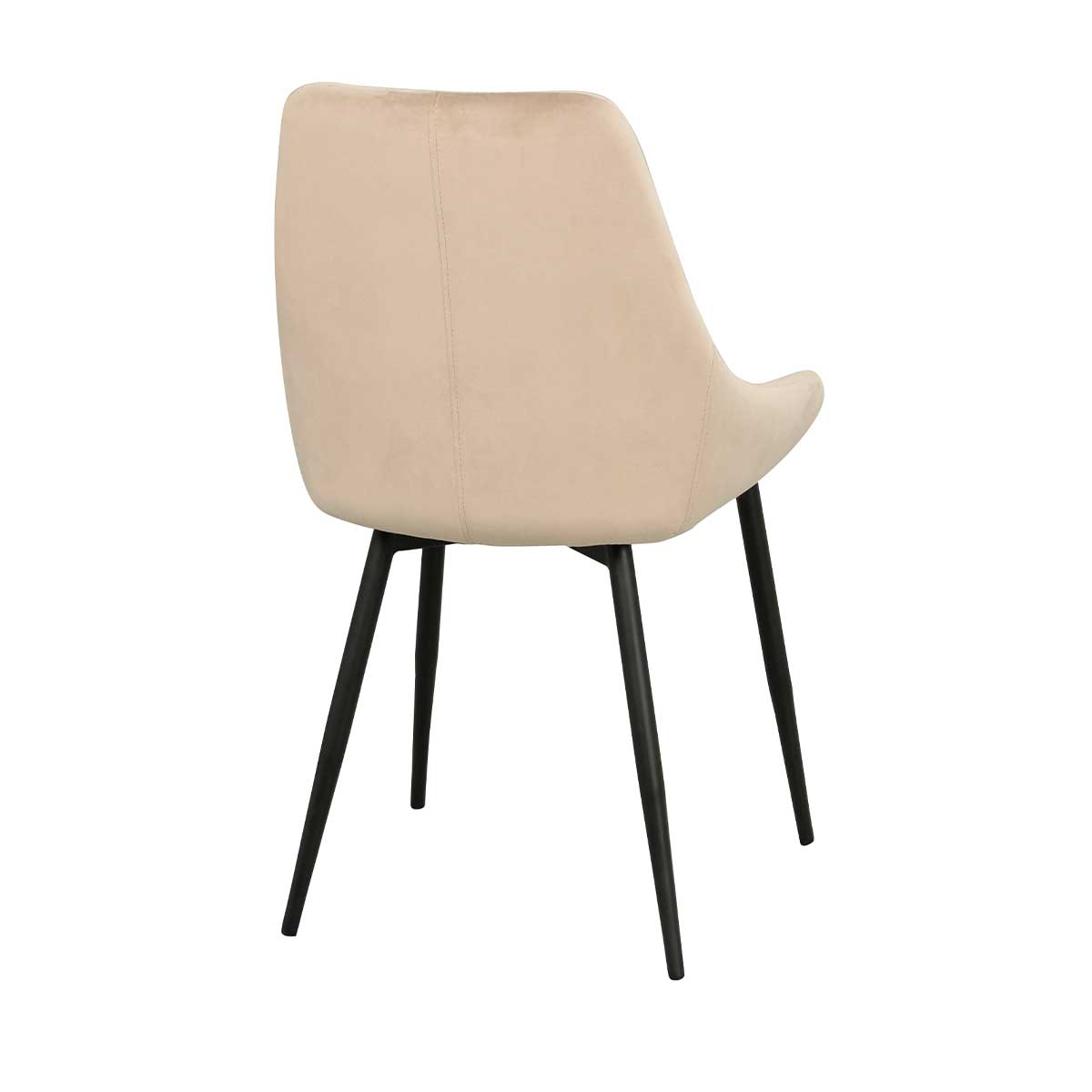 Eetkamerstoel Sierra velvet Beige