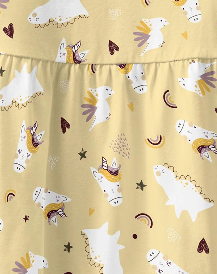 Langarmkleid NMFVICKY in double cream