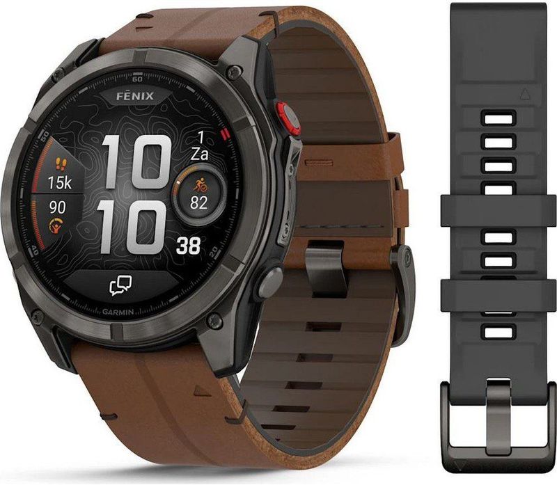 Garmin - Fenix 8 Pro - Smartwatch - Sapphire Set