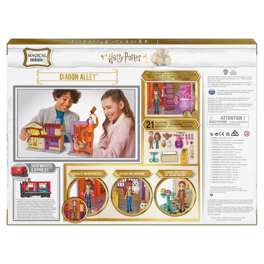 Zauberwelt Harry Potter, Magische Minis Winkelgasse 3-in-1 Spielset
