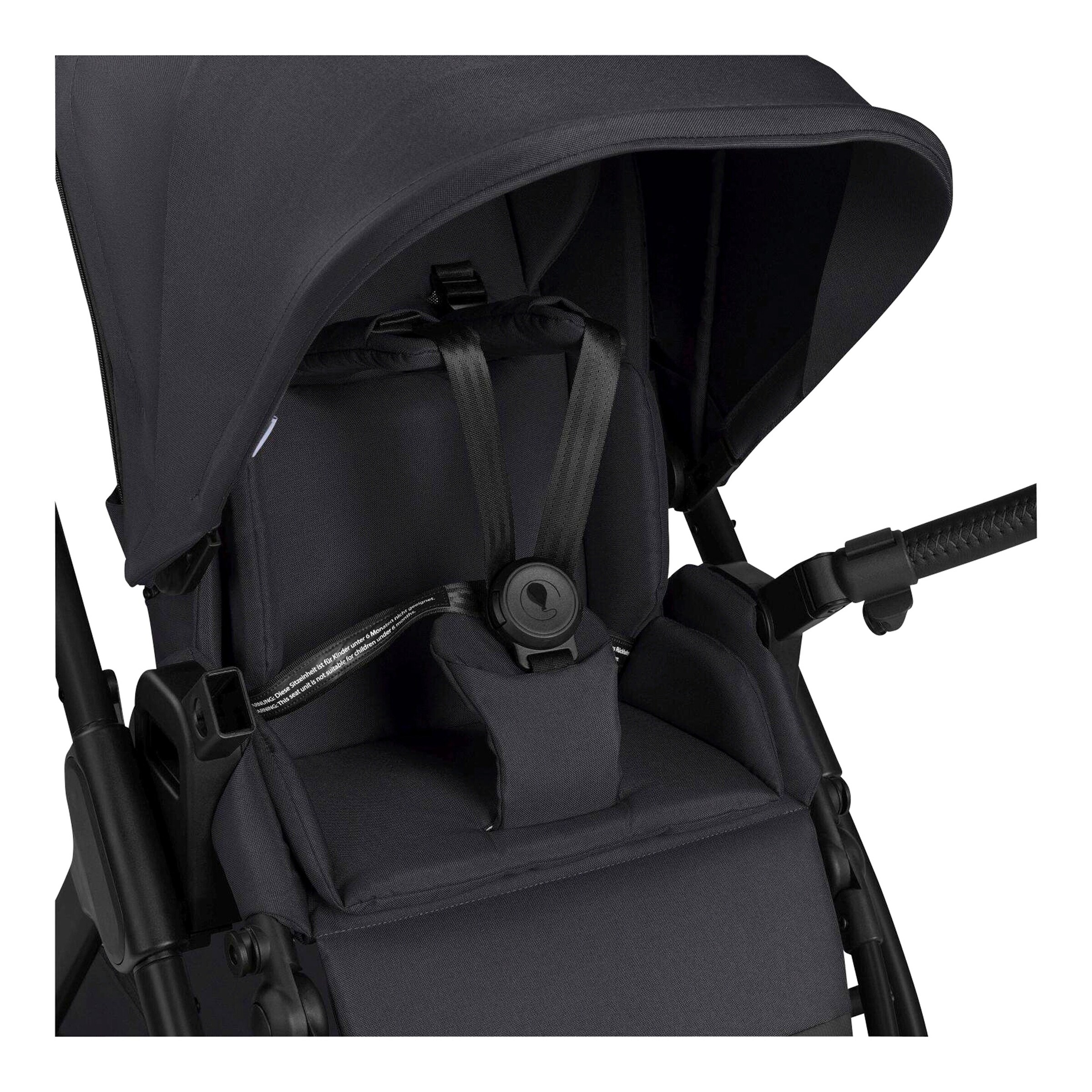 ABC Design Kombikinderwagen Samba 2 Trio-Set inkl. Babyschale Tulip, Moskitonetz und Regenschutz coal