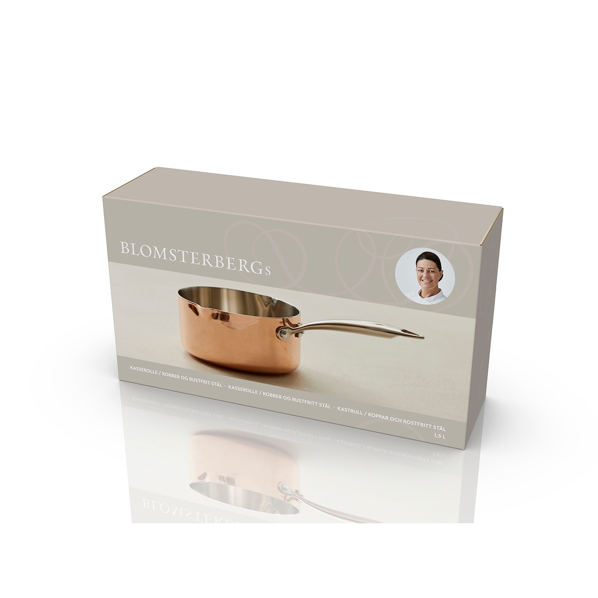 Blomsterbergs Saucepan 1.5 litre Copper