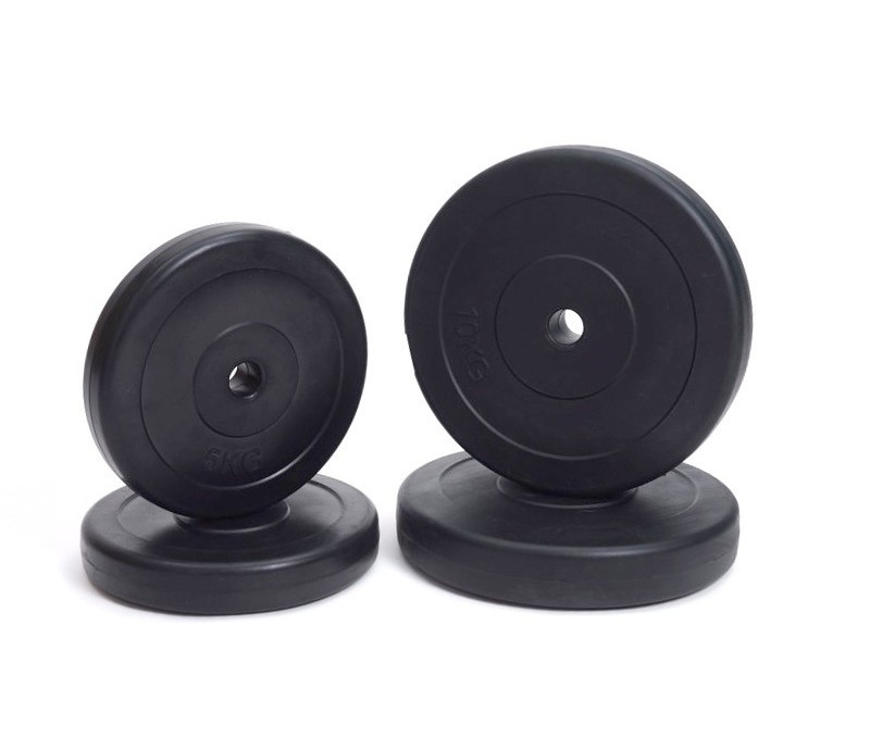 Hantelscheibe Kunststoff 2 x 5 kg + 2 x 10 kg