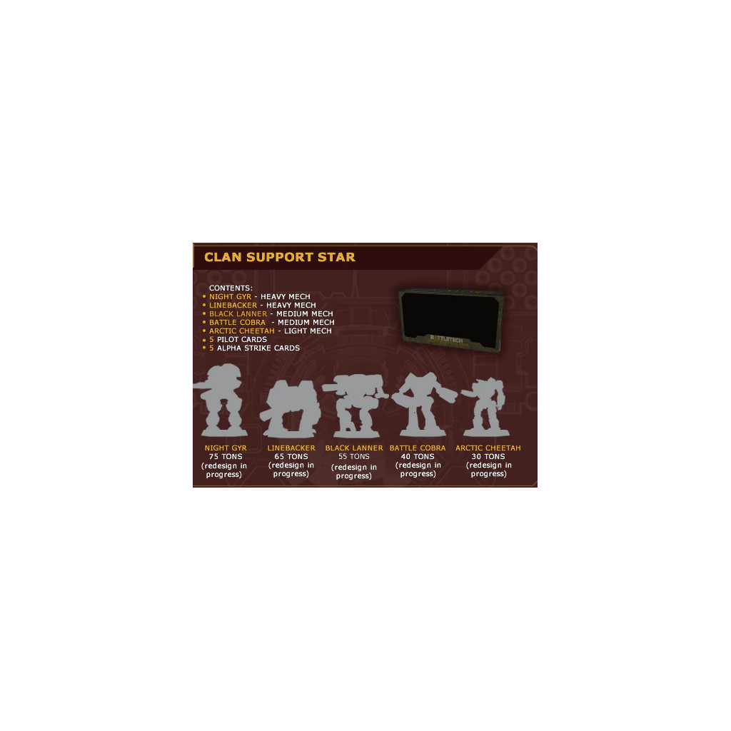 BattleTech - Clan Support Star