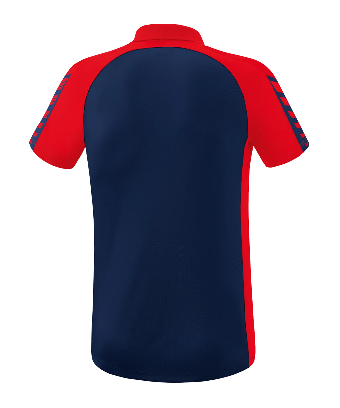 Erima Six Wings Poloshirt Blau Rot