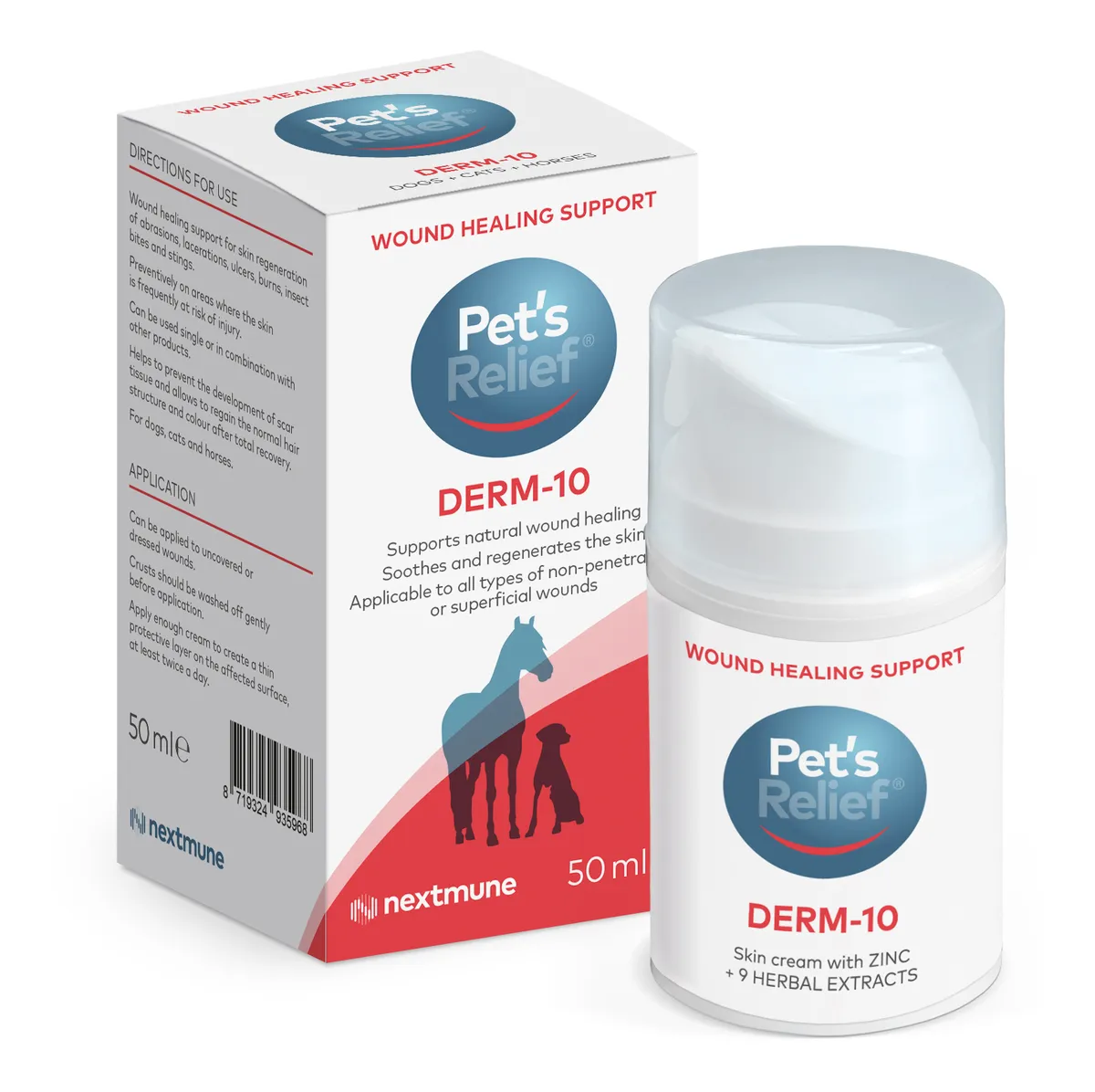Nextmune Derm-10 hudcreme - 50 ml.