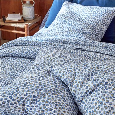 Linge de lit motif léopard - BECQUET CRÉATION