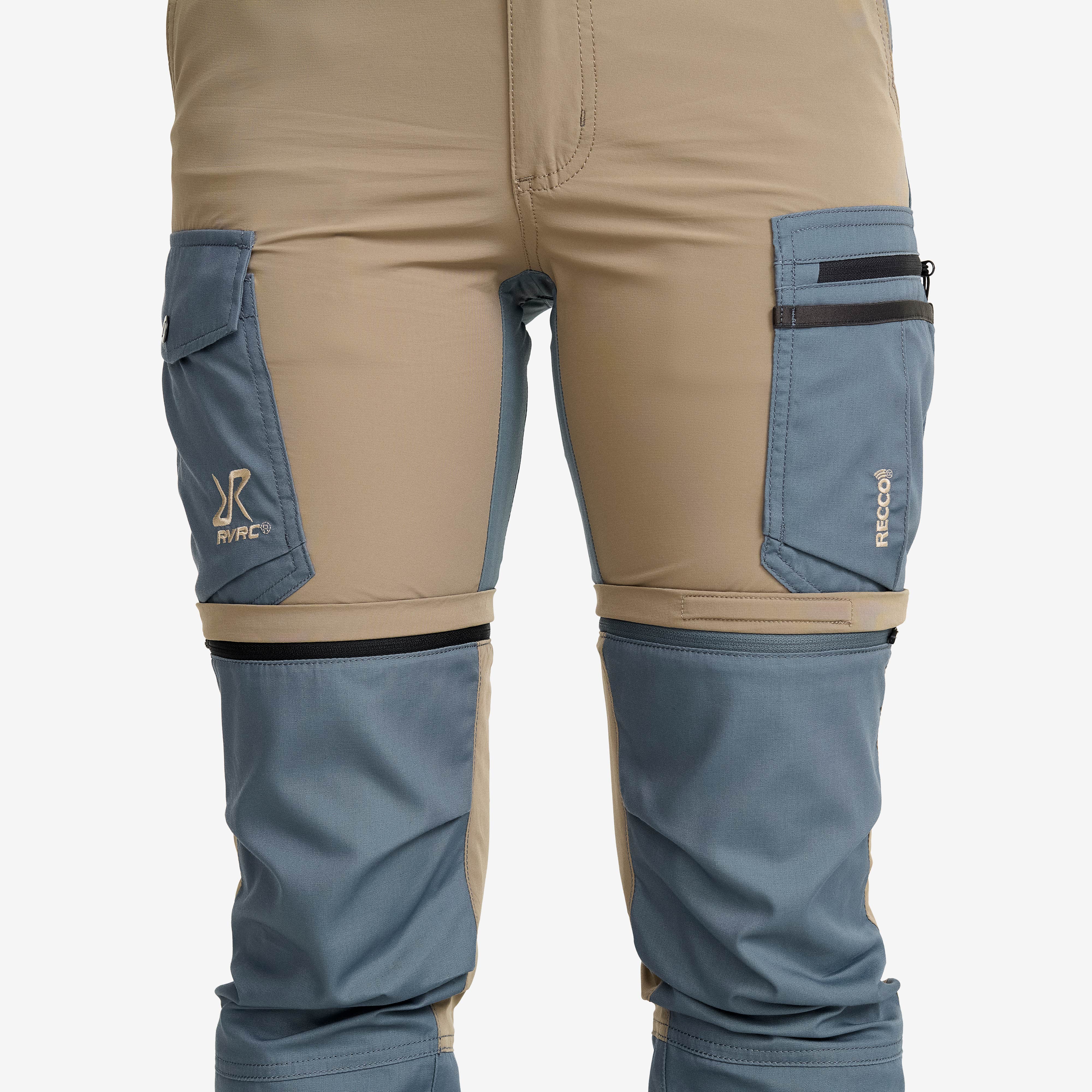 Rambler Lightweight Zip-off Pants Dame Stormy Weather/Brindle