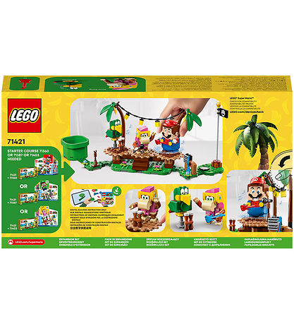 LEGO® Super Mario - Dixie Kongs Dschungel-Jam 71421 - Erweit...