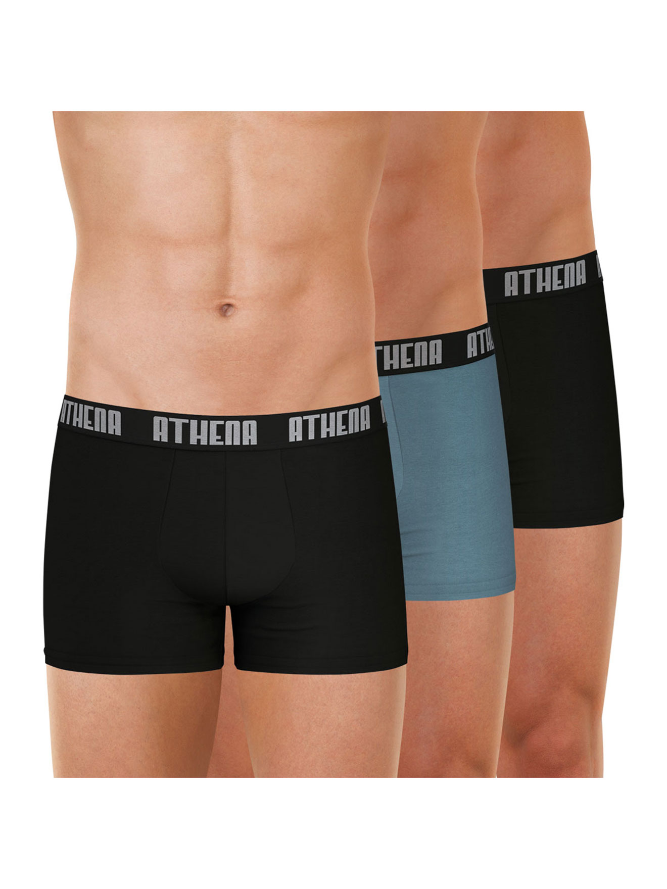 Lot de 3 boxers homme Basic Color