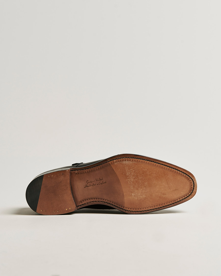 Loake 1880 Cannon Monkstrap Black Calf