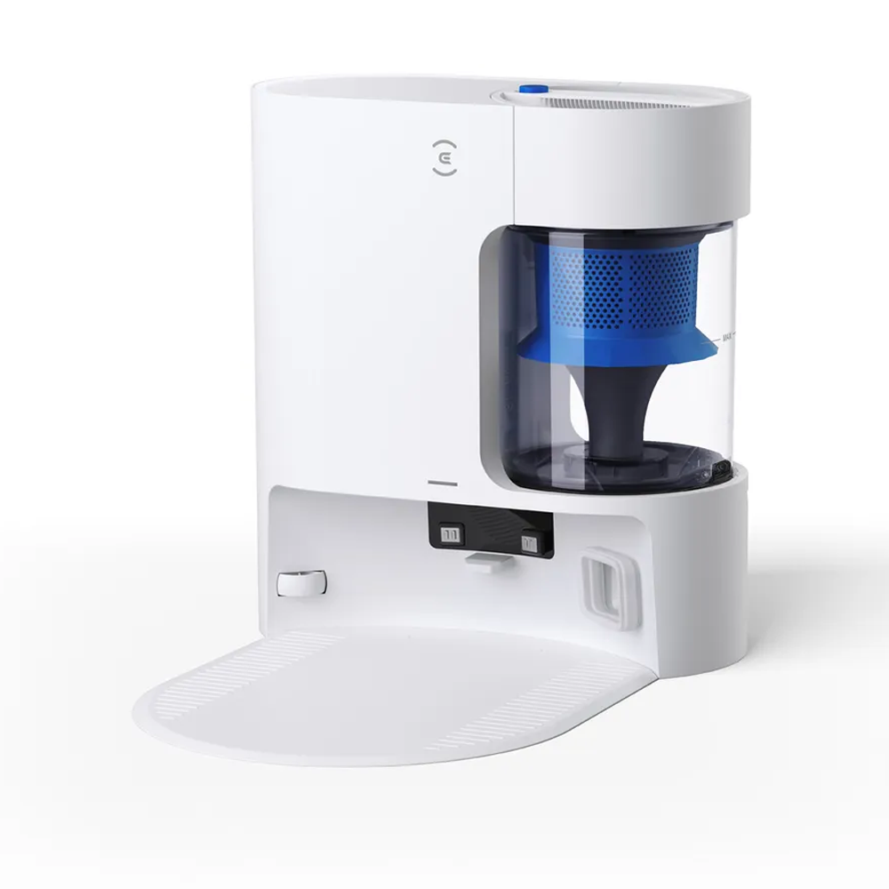 Deebot N20 Pro Plus Staubsaug-Roboter Staubsauger Nass / Trocken Bodenreinigung mit Absaug Station / App Steuerung (DKX55) - Weiss