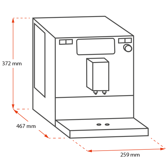 Barista TS Smart®|Kaffeevollautomat Edelstahl
