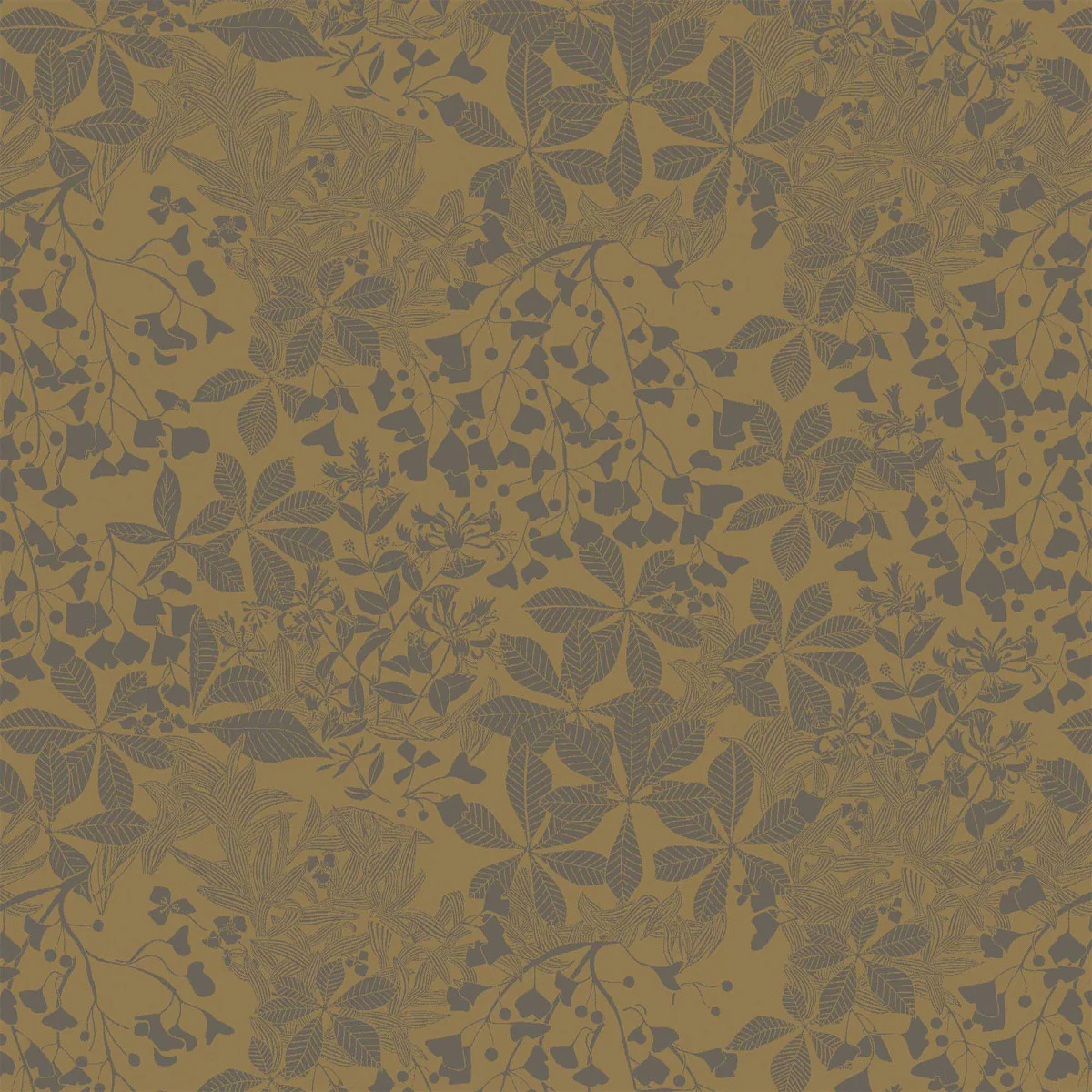 Nappe antitache déperlant pur coton or 180X260 Garnier Thiebaut