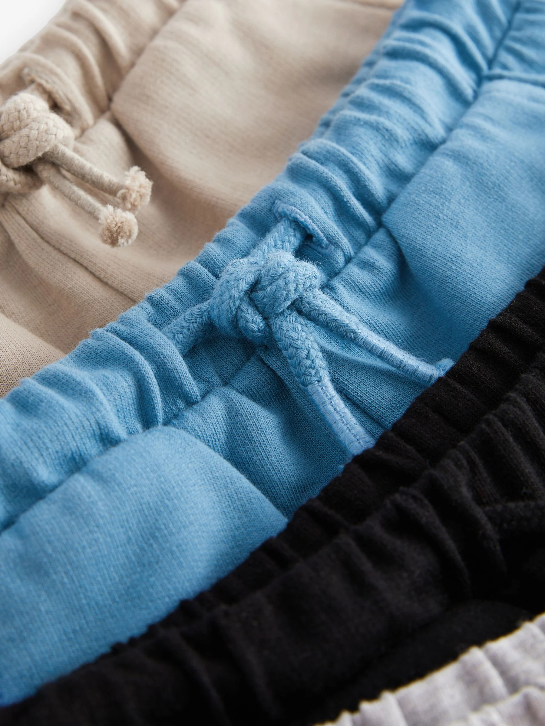 Grijs/marineblauw/rood - Verpakking van 5 jersey shorts (3mnd -7jr)