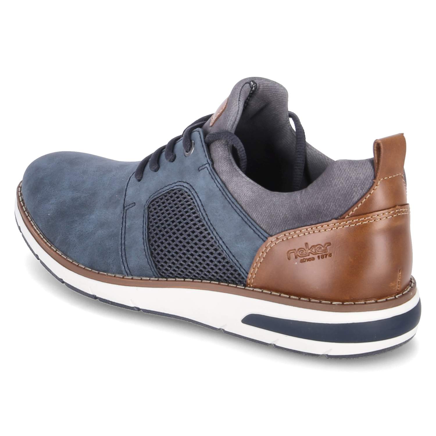 Rieker Halbschuhe - denim/atlantis/rauch/amaretto