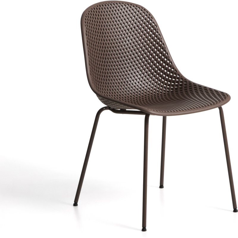Chaise d’extérieur Quinby marron